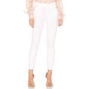 Mother Jeans Womens Size 29 White Looker Ankle Fray Glass Slipper Wash USA Made